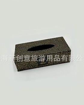 客房皮革餐巾纸盒