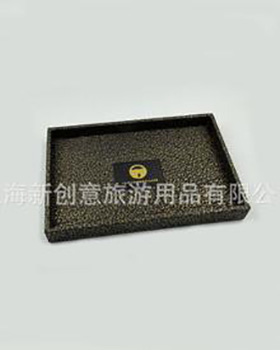 客房皮革托盘